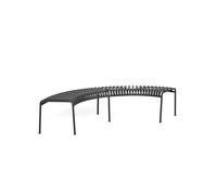 Palissade Park Bench Set of 2 Freestanding Anthracite