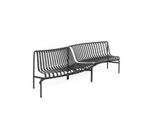 Palissade Park Dining Bench In/Out Beginner Set of 2 Anthracite