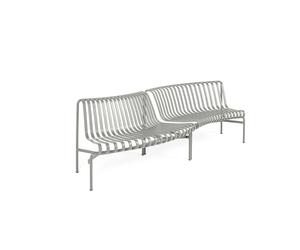 Palissade Park Dining Bench In/Out Beginner Set of 2 Sky Gray