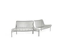 Palissade Park Dining Bench Out/Out Beginner Set of 2 Sky Gray