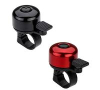 Paliston Bike Bell Bicycle Bell Crisp Sound for Adults Kids Boys Girls Black & Red