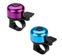 Paliston Bike Bell Bicycle Bell Crisp Sound for Adults Kids Boys Girls Blue & Purple