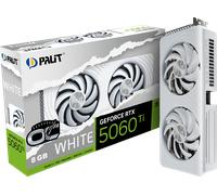 Palit GeForce RTX 5060 Ti White OC 8GB GDDR7 PCI-Express Graphics Card - NE7506TU19P1-GB2062M