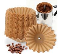 Palksky 200 Count Percolator Coffee Filters, Disposable Replacement Coffee Filter for Farberware Coletti Elite Gourmet Cuisinart, Paper Coffee Pot filters for Camping Home Office