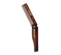 Pall Mall Barbers, Finest Combs for Men Since 1896 - Folding Pocket Comb | Travel Size Hair Styling Comb for Men - Smart and Fine Toothed
