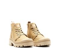 Pallabase Twill High Top Trainers beige