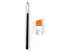 Palladio Angle Liner Brush, Tapered Makeup Brush, Precise Definition, Short, Stiff Brush, Perfect Detail, Flawless Straight Lines, Smooth Finish, Synthetic Natural Bristles, Comfortable Grip