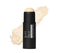 Palladio BUILD & BLEND Foundation Stick, Medium Coverage Buildable Contour Stick for Face, Ultra Blendable Creamy Formula for a Natural Shine Free Finish, Professional Makeup, 0.25 Ounce (Porcelain)