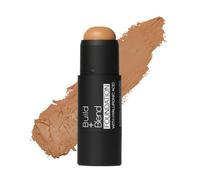 Palladio BUILD & BLEND Foundation Stick, Medium Coverage Buildable Contour Stick for Face, Ultra Blendable Creamy Formula for a Natural Shine Free Finish, (Warm Caramel)