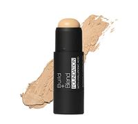 Palladio BUILD & BLEND Foundation Stick, Medium Coverage Buildable Contour Stick for Face, Ultra Blendable Creamy Formula for a Natural Shine Free Finish, 0.25 Ounce (Natural Beige)