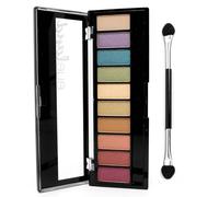 Palladio Eyeland Vibes, Escape to the Tropics, 10 Count Eyeshadow Palette, 5 Curated Palettes, Seductive Nudes to Vibrant Hues, Complimentary Shades, Day and Night Looks, Rich Pigment, Paradise