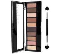 Palladio Eyeland Vibes, Escape to the Tropics, 10 Count Eyeshadow Palette, 5 Curated Palettes, Seductive Nudes to Vibrant Hues, Complimentary Shades, Day and Night Looks, Rich Pigment, Horizon