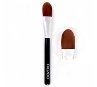 Palladio Foundation Brush, Flat Tapered Brush, Liquid and Cream Foundations, Flawless Blending, Smooth Finish, Synthetic Natural Bristles, Soft Feel, Comfortable Grip, Professional Application