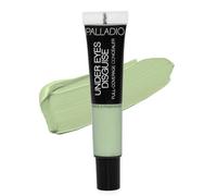 Palladio Full Coverage Concealer, Under Eyes Disguise, Creamy Face and Eye Concealer, Evens Skin Tone, Conceals Blemishes, Dark Circles and Fine Lines, Use with Concealer Brush, Green Tea