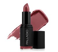 Palladio Herbal Dreamy Matte Lipstick Lip Color, Full of Moisture and Color Pigment, Smooth Application, Full Coverage, Long Lasting Wear, Luxe Matte Finish, Does Not Dry Lips, Regal Cafe