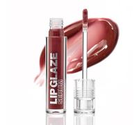 Palladio Lip Glaze Serum, Hydrating Lip Gloss with Peptides & Hyaluronic Acid for Plump, Smooth, and Nourished Lips - Vegan, High-Shine, Non-Sticky Finish (Red Merlot)