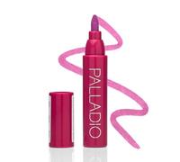 Palladio Lip Stain, Hydrating and Waterproof Formula, Matte Color Look, Long-lasting All Day Wear Lip Color, Smudge Proof Natural Finish, Precise Chisel Tip Marker, Orchid