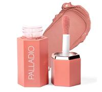Palladio Liquid Blush for Cheeks & Lips 2-in-1 Makeup Face Blush, Weightless Cream Formula, Smudge Proof Long-Wearing Pigmented Blush, Natural Look Makeup Face Blushes, Dewy Finish, Rose Cloud