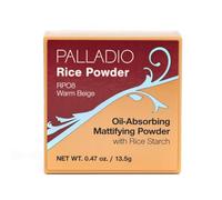 Palladio Rice Powder, Loose Setting Powder, Absorbs Oil, Leaves Face Looking and Feeling Smooth, Helps Makeup Last Longer For a Flawless, Fresh Look, Warm Beige