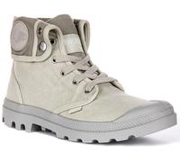 Palladium Baggy Folderable Lace Up Canvas Walking Mens Boot In Black UK 6 - 12