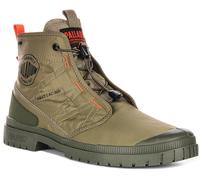 Palladium Concept Nylon Ankle Mens Boot Green UK 4 - 12