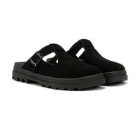 Dunelite Pyla Suede Sandals Black 8 UK
