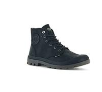 PALLADIUM-EU Unisex Pampa Hi Wax Sneaker Boots, Black, 3.5 UK