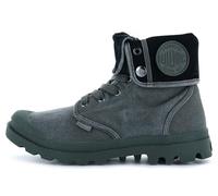 Palladium Baggy Mens Lace Up Foldable Canvas Boots In Grey UK Size 7 - 12