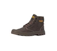 Palladium Pampa Hi Coated Mens Casual Trainers in Brown - 10 UK