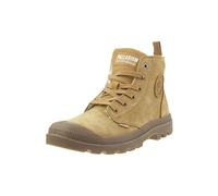 PALLADIUM Men's Pampa HI Zip WL Sneaker, Mahogany, 10 UK