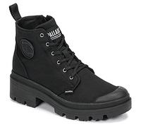Palladium Mid Boots PALLABASE TWILL in Black 7
