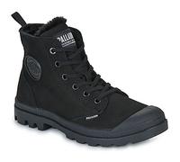 Palladium, PAMPA HI ZIP WOOL, Sneaker Boots female, Black, 7 UK