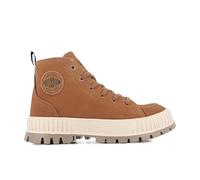 Palladium Mixed Pallashock Zip Warm Ankle Boots, Brown, 5.5 UK