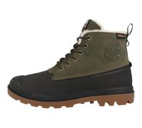 Palladium Mixed Pampa Duck WL WP+ Ankle Boot, Olive Night, 8 UK, Olive Night, 9 UK