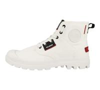 Palladium Mixed Pampa Hi Patch Basketball, Star White, 5.5 UK