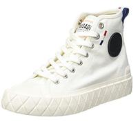 Palladium Unisex's Palla Ace CVS Mid High Sneaker, White, 11 UK