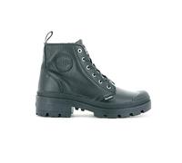 Palladium, PALLABASE LEATHER, Boots female, Black, 4 UK
