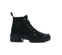 Palladium, PALLABASE TWILL, Boots female, Black, 7 UK