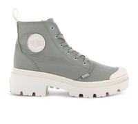 Palladium, PALLABASE TWILL, Boots female, Grey, 5.5 UK