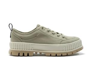 Palladium Pallashock Lo Organic 2 78569116M, Trainers, Eucalyptus, 3.5 UK