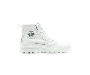 Palladium Pampa Beige Ankle Boots, White, 5.5 UK