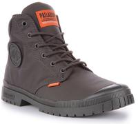 Palladium Pampa Cuff SP20 Waterproof Nylon Lace Up Ankle Boot Asphalt UK 3 - 12
