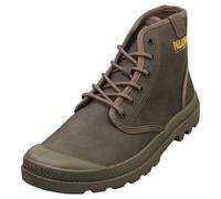 Palladium Pampa Hi Coated Mens Casual Trainers in Brown - 7 UK