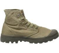 Palladium Pampa Hi Woodline Canvas Rugged Mens Trainer Dusky Green UK 6 - 12