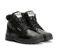Palladium Pampa HI Snow Warm Leather Women's Black Boots - UK 8 / EU 42 / US 10