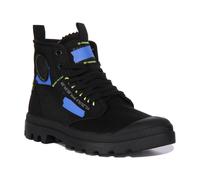 Palladium 'Pampa Hi' Textile Ankle Boots in Blue | Size: 11 Palladium Blue 11