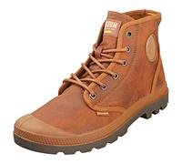 Palladium, Pampa Hi Wax, Sneaker unisex, Brown, 4 UK