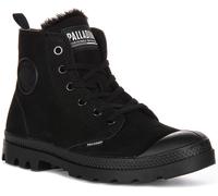 Palladium Pampa Hi Zip Cozy Rubber Toe Cap Boot Womens Trainer Black UK 3 - 8