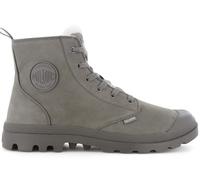 PALLADIUM Pampa Hi Zip WL - Men Winter Boots 05982-281-M Leather Gray