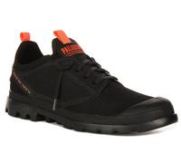 Palladium Pampa Lt Travel Ready Low Cut Womens Trainer In Black US 4 - 13